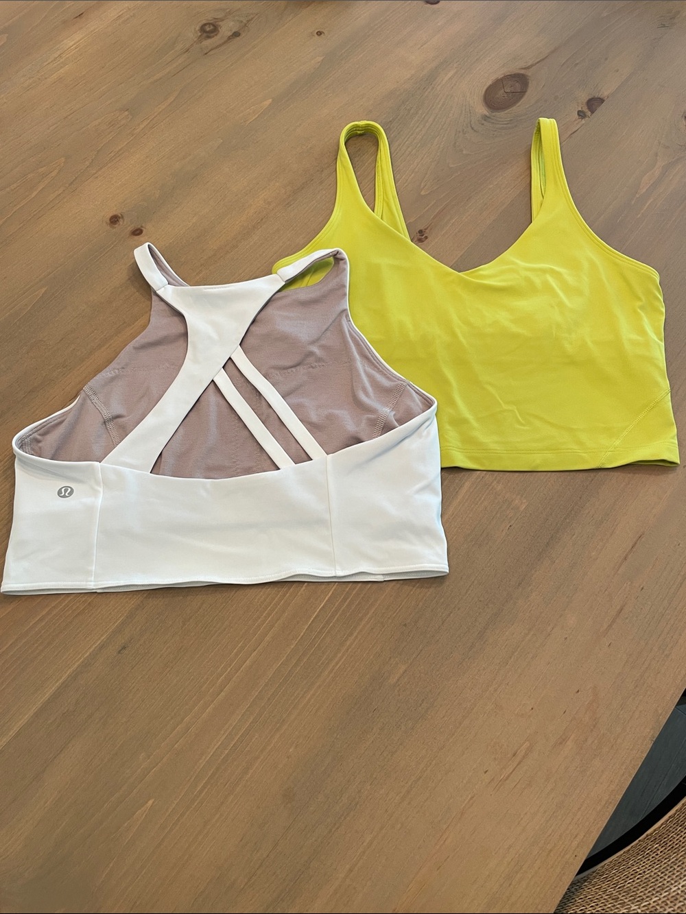 Lululemon 2 crop tanks